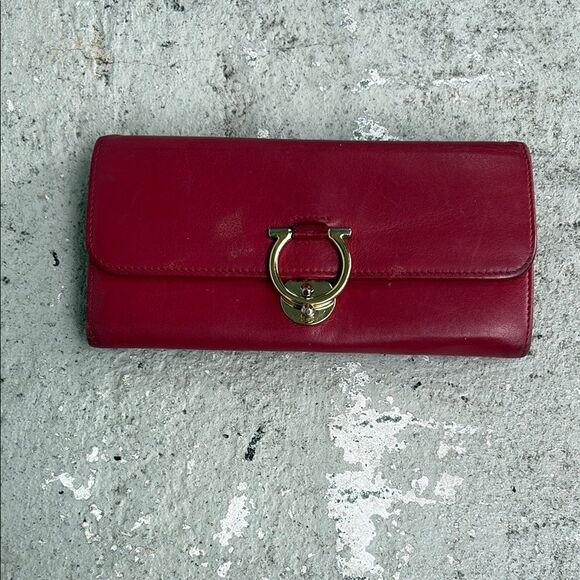 Ferragamo long clip wallet - Picture 1 of 11